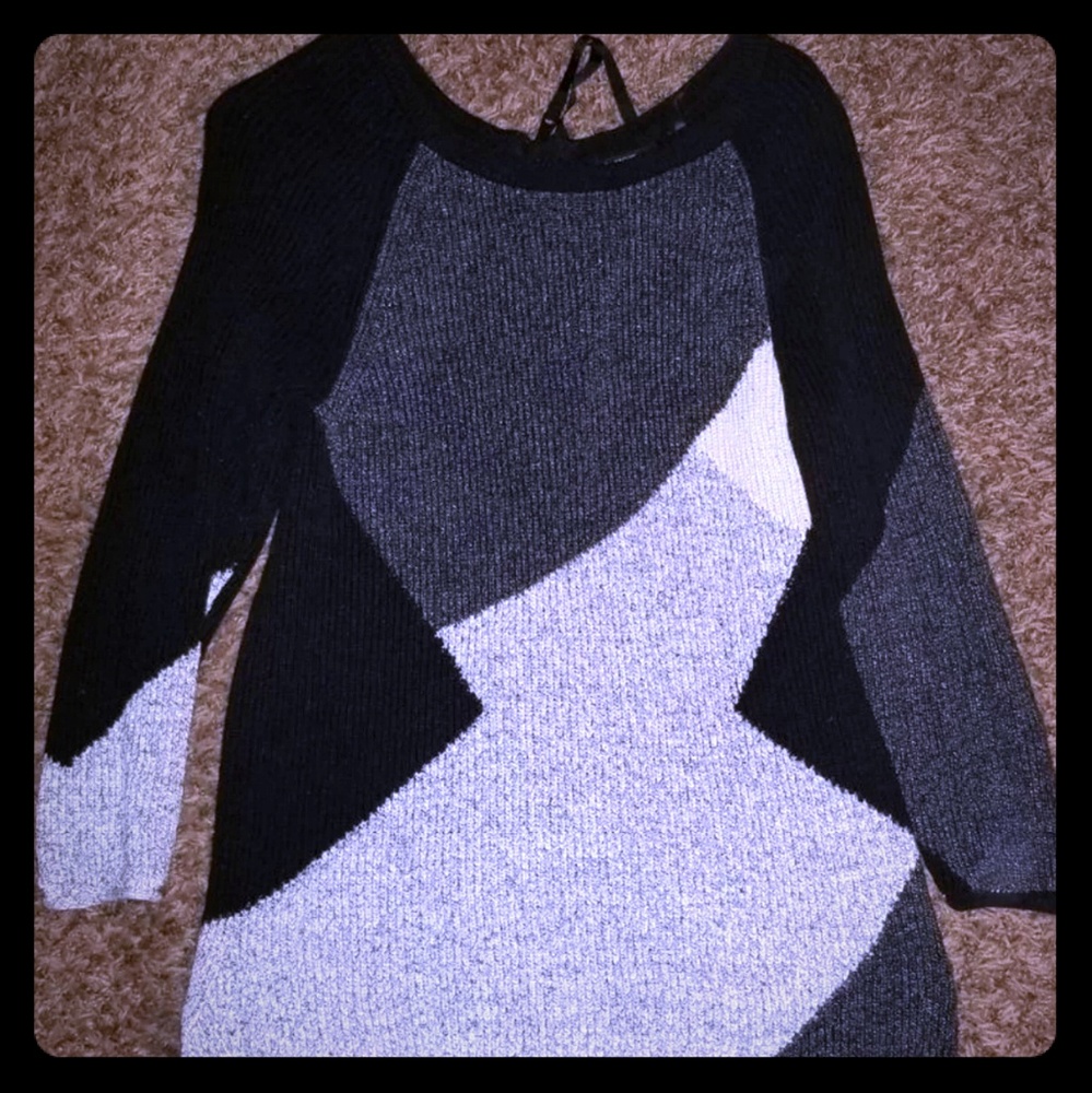Geometric sweater